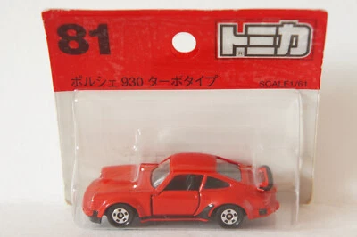 Tomica Porsche 911 Turbo Type 930  1/61 - Image 1 of 2