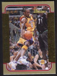 Kobe Bryant 2003-04 Bowman Topps Gold Base #100 Parallel GOLD