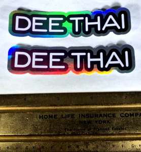 2 DEE THAI STICKERS CANNABIS MARIJUANA PRODUCTS COMPANY COLORFUL STICKERS #3 - Picture 1 of 8