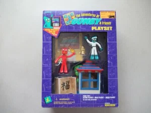 The Adventures of Gumby and Friends NINJA PLAYSET  Trendmasters 1995 NIP - Picture 1 of 2