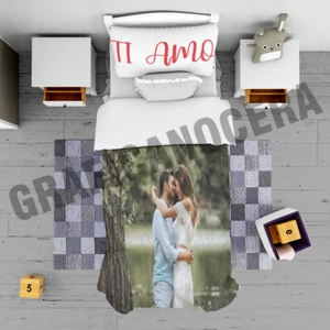 Plaid personalizzato 100X150cm con foto coperta calda idea regalo Natale - Foto 1 di 12