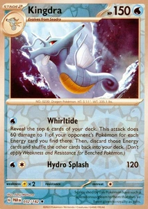 Pokemon Paradox Rift "Kingdra" Reverse Holo! #032/182. NM-Mint! - Bild 1 von 2