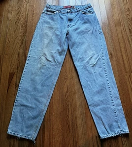 Vintage 90s Levis Silvertab Loose Jeans 35x35 Rock Punk Grunge Levi's Straight Fit - Bild 1 von 10
