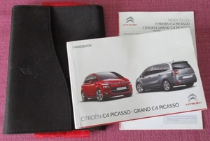 CITROEN C4 PICASSO & C4 GRAND PICASSO (2013 - 2016) HANDBOOK - OWNERS MANUAL - Picture 1 of 11
