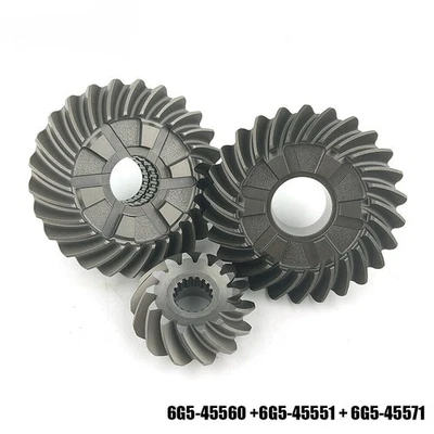 6G5 Gear Set For Yamaha Outboard 2/4T 150HP 175HP 200HP 6G5-45560 -45551 -45571 - Image 1 of 2