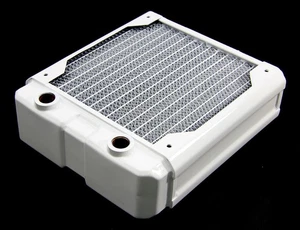 Black Ice Nemesis 140GTX® Dual-Core Xtreme Profile Radiator White 4806518483825 - Picture 1 of 1