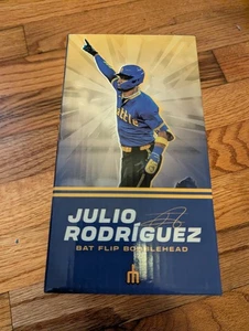 Julio Rodriguez 2025 Seattle Mariners Bat Flip Bobblehead SGA 3/31/2025 New - Picture 1 of 6