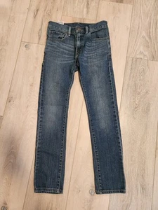 Levis 510 Super Skinny Mid-rise Blue Jeans Girls Size 16REG W28 L28 - Picture 1 of 8