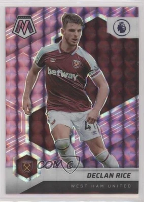 2021-22 Panini Mosaic Premier League Purple Mosaic Prizm /49 Declan Rice #82 - Image 1 of 2