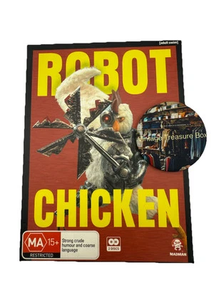 Robot Chicken Season 5 Adult Swim DVD 2x Disc Set Region 4 - Image 1 of 4