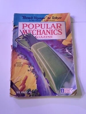 Popular Mechanics Magazine Vintage July 1942 Foto 1 de 3