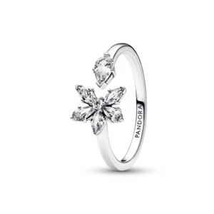 Pandora Ring 192611C01 Funkelndes Herbarium Cluster Offener Ring Weite 56 925/- - Bild 1 von 1