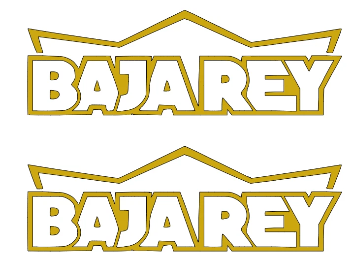 LOSI    BAJA REY    DIE-CUT  Decal  Sticker   (  2 PCS  )  Offroad  RC Truck NEW - Image 1 of 1