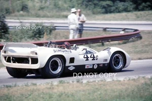 MCLAREN ELVA JERRY HANSON CHUCK PARSONS 1967 35 MM FOLIEFOTO STRASSE AMERIKA - Bild 1 von 3