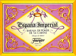 España Imperial Playing Cards - Espana Imperial Baraja De Poker - 52 Spielkarten - Bild 1 von 5