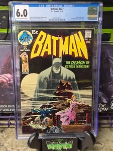 Batman #227 DC 1970 CGC 6.0 DETECTIVE COMICS #31 PORTADA HOMENAJE - Imagen 1 de 3