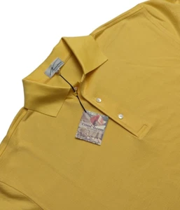 Nuevo Con Etiquetas NICK PRICE Para Hombres Amarillo Golf Polo Verde Rodante Campo de Golf M - Imagen 1 de 12