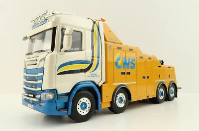 WSI 01-3813 Scania S Normal CS20N 8X4 Falkom Wrecker Truck CNS Takeldienst 1:50 - Image 1 of 4