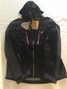RevolutionRace Herren Silence Proshelljacke, wasserdicht, schwarz/rostig, S/48 - Bild 1 von 5