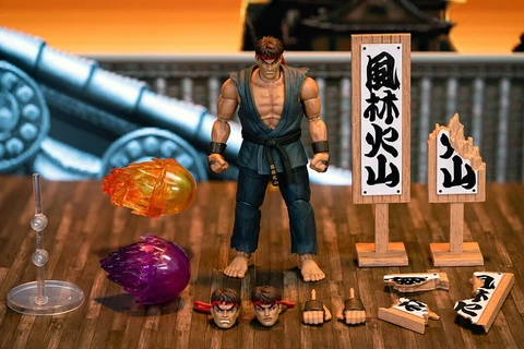 JADA TOYS SDCC 2023 EXCLUSIVE ULTRA STREET FIGHTER II EVIL RYU 6" FIGURE 1/12 Cover