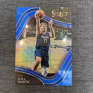 LUKA DONCIC 2021-22 Select Courtside Prizm Blue Shimmer #249 SP SSP - Picture 1 of 6
