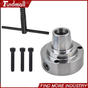 Findmall 5" 5C Collet Chuck Closer Lathe Plain Back Use 5C Collet 0.0006 TIR New - Picture 1 of 7