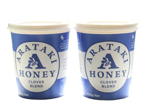 NZ Clover honey, Arataki (NZ), 2 * 500gms twin pack, free shipping - Picture 1 of 2