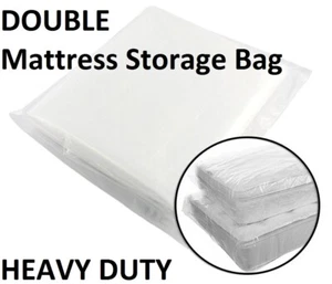 DOUBLE Mattress Bag Storage Protector Cover 1695mm x 2285mm + 100um (HEAVY DUTY) - Picture 1 of 6