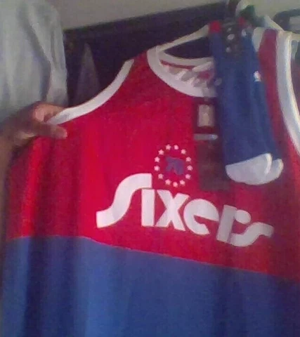 76ers Mitchell Ness jersey 3XL Bundle New With Tags Socks Included Cover