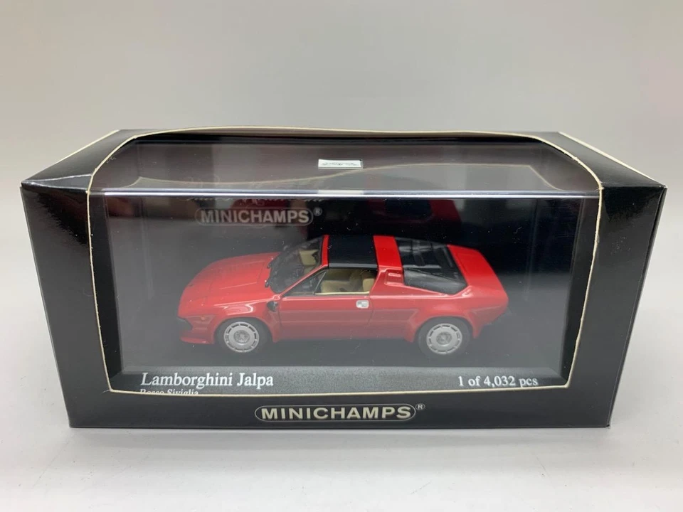 MINICHAMPS LAMBORGHINI JALPA 1981 RED 400 103600 1/43 - Image 1 of 1