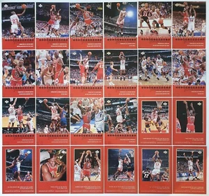 1997 Upper Deck Michael Jordan The Jordan Championship Journals (24 Cards Set) - Picture 1 of 6