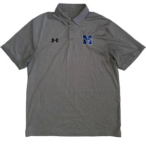 Polo Under Armour Uomo Taglia L Mac Williams Scuola Media Mustang - Foto 1 di 13