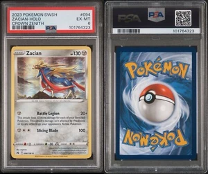 Zacian 094/159 Holo Rare Crown Zenith SWSH Pokemon TCG Card  - Picture 1 of 3