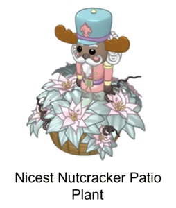 Webkinz Classic Nicest Nutcracker Patio Plant -promo item- *Code Only* ~messaged - Picture 1 of 3