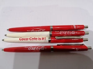 Coca Cola Kugelschreiber 4x TOP Ideal Sammler - Bild 1 von 3