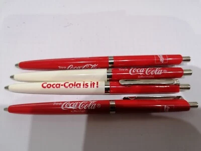 Coca Cola  Kugelschreiber 4x TOP Ideal Sammler - Bild 1 von 3