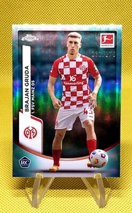 2024 Topps Chrome Bundesliga Agua Bubble Refractor /275 Brajan Gruda #74 RC - Imagen 1 de 2
