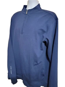 Blue XXL Black Clover Quarter Zip Pullover - Picture 1 of 4