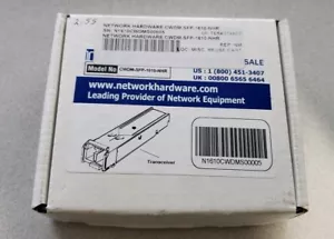 Network Hardware CWDM-SFP-1610-NHR 1000BASE-CWDM Transceiver - Picture 1 of 3