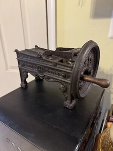 ANTIQUE GERMAN NUDELMASCHINE NOODLE CUTTER 19th CENTURY CHEF FOOD PASTA HISTORY - Picture 1 of 14
