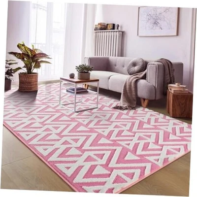 Alfombras peludas acogedoras alfombras suaves de espuma viscoelástica, alfombra esponjosa de 4x6 pies para vivir  Foto 1 de 4