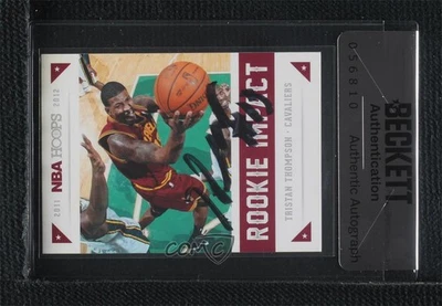 BAS 2012-13 NBA Hoops Rookie Impact Tristan Thompson #11 Authentic Auto RC - Image 1 of 2