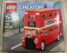 LEGO Creator 40220 London Bus Red Double Decker NEW Sealed Retired Set