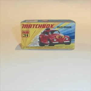 Matchbox Lesney Superfast 31 e VolksDragon I Style Repro Box - Picture 1 of 4