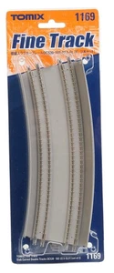 TOMIX N gauge double track slab curve rail DC539 502-22.5-SL F 2 Pieces set - Picture 1 of 2