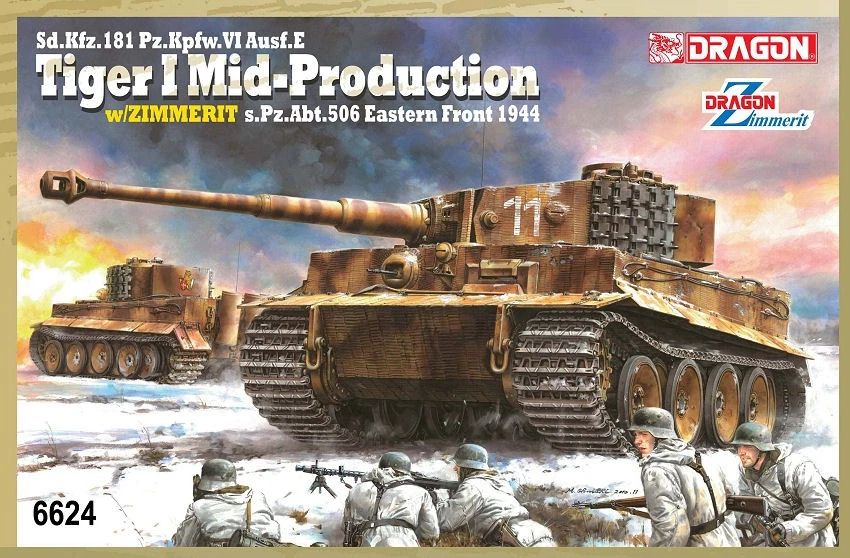 SD.KFZ.181 PZ.VI AUSF.E TIGER I KIT 1:35 - Immagine 1 di 1