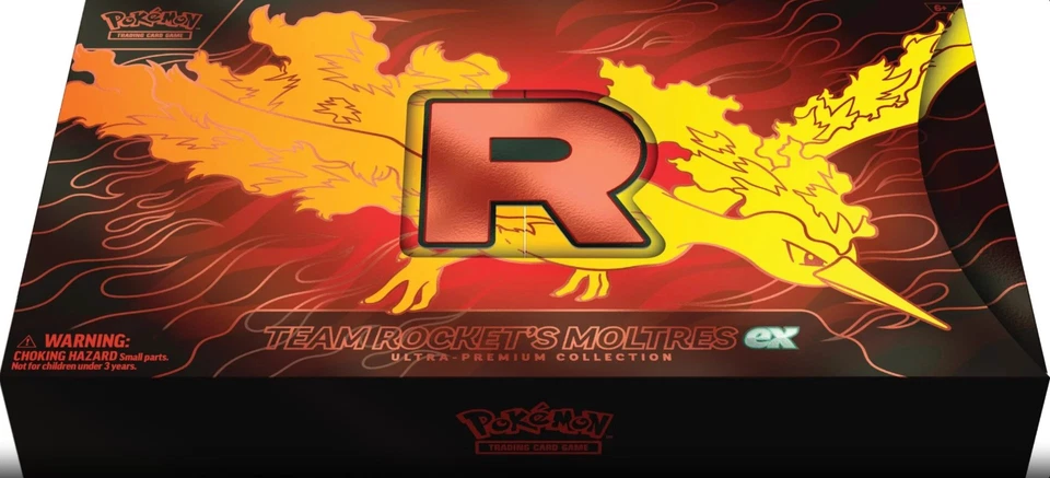 Pokemon Team Rocket Moltres Ultra Premium Collection - Coming to Europe Jan 10 - Imagen 1 de 4