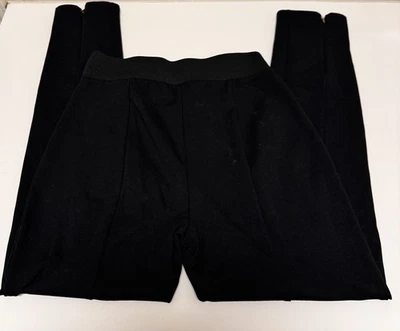 Leggings para mujer Banana Republic negros con cremalleras al tobillo talla mediana Foto 1 de 4