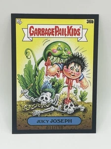 Garbage Pail Kids x Green Day - Juicy Joseph #36b - BLACK Parallel - /199 GPK - Picture 1 of 3