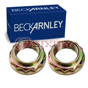 2 pc Beck Arnley Rear Axle Nuts for 2015 BMW 740Ld xDrive Driveline Axles kx - Picture 1 of 5